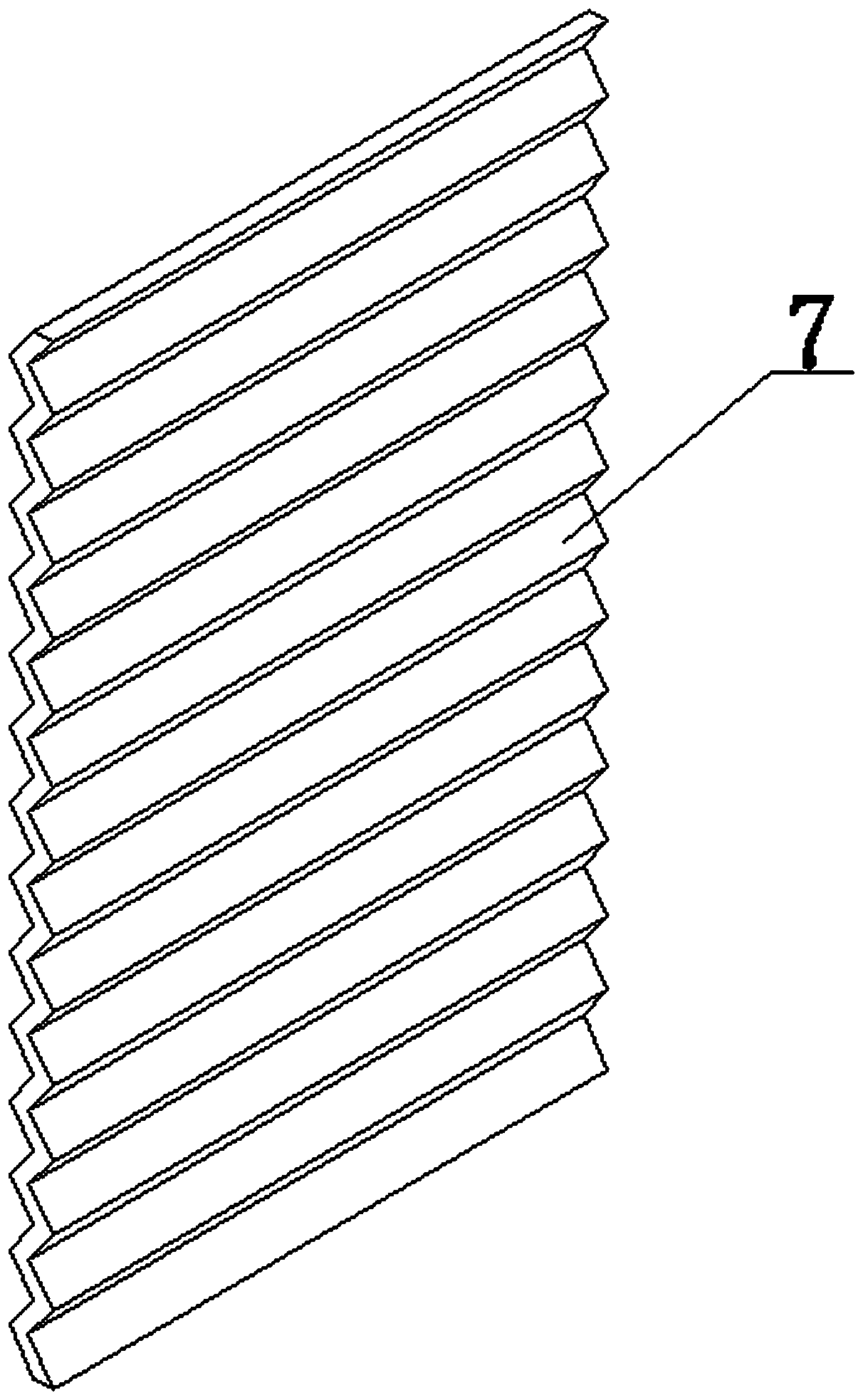 Environment-friendly composite partition board and preparation method thereof