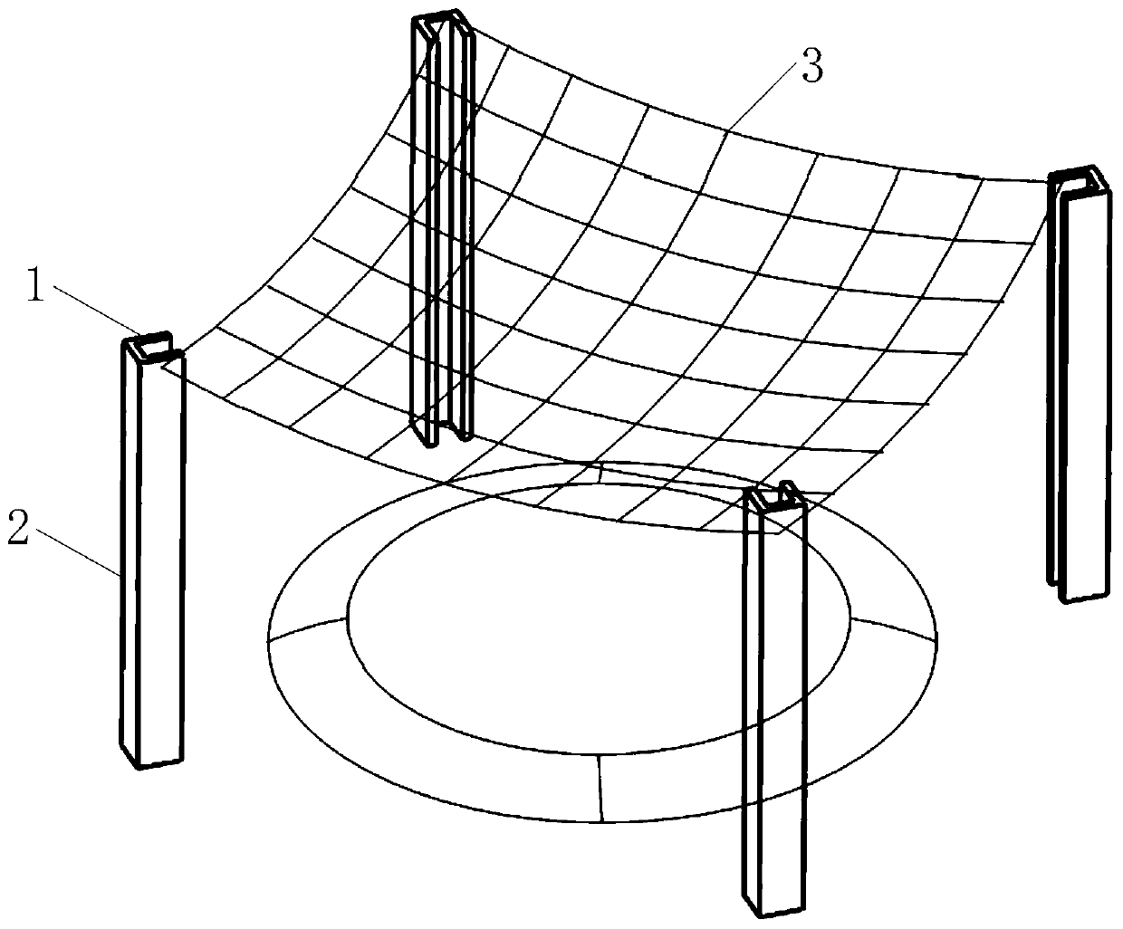 Spacecraft recycling linear electromagnetic damping device