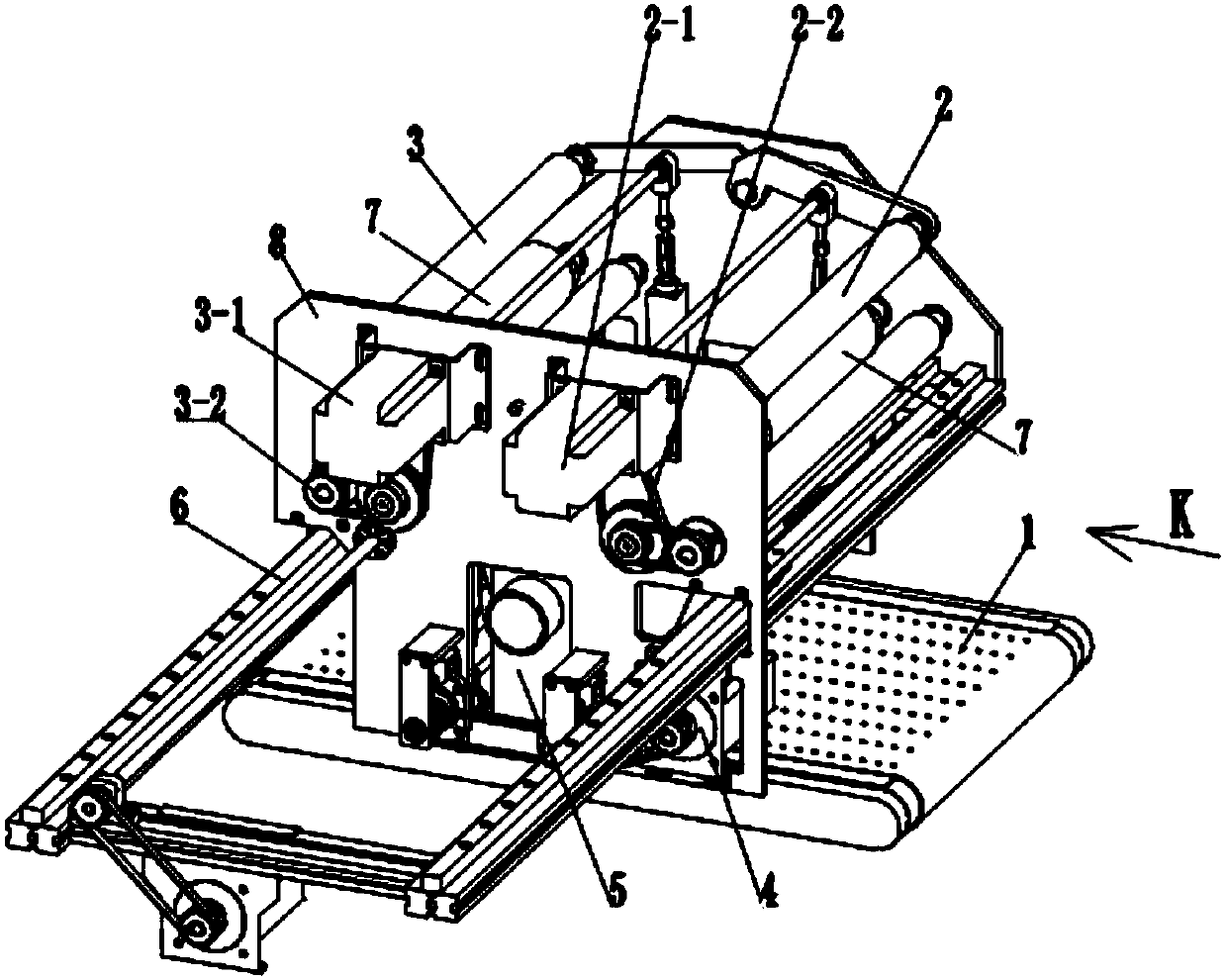 Cramping printing equipment