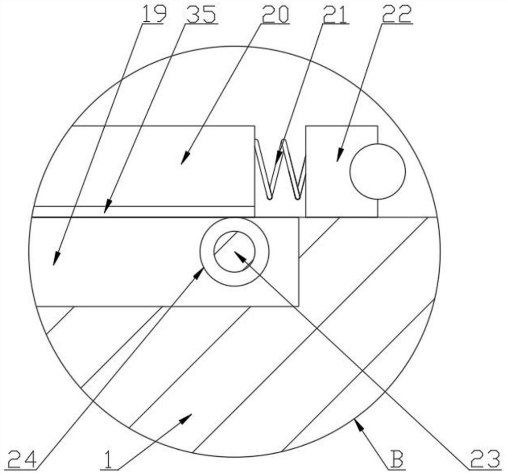 Dual damping type logistics tray with good buffering effect