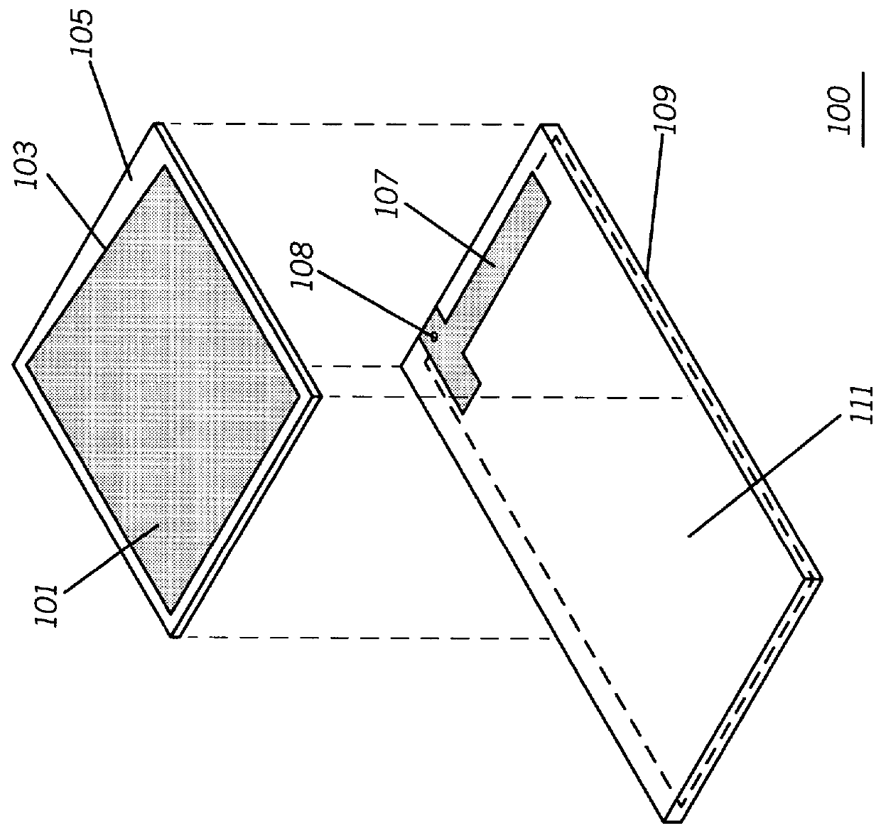 Double resonant wideband patch antenna and method of forming same