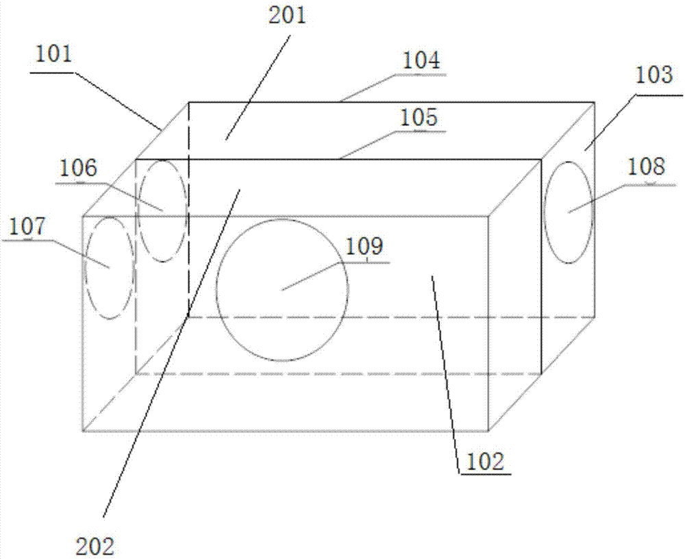 Construction method based on shunting separation plate bin and shunting separation plate bin device