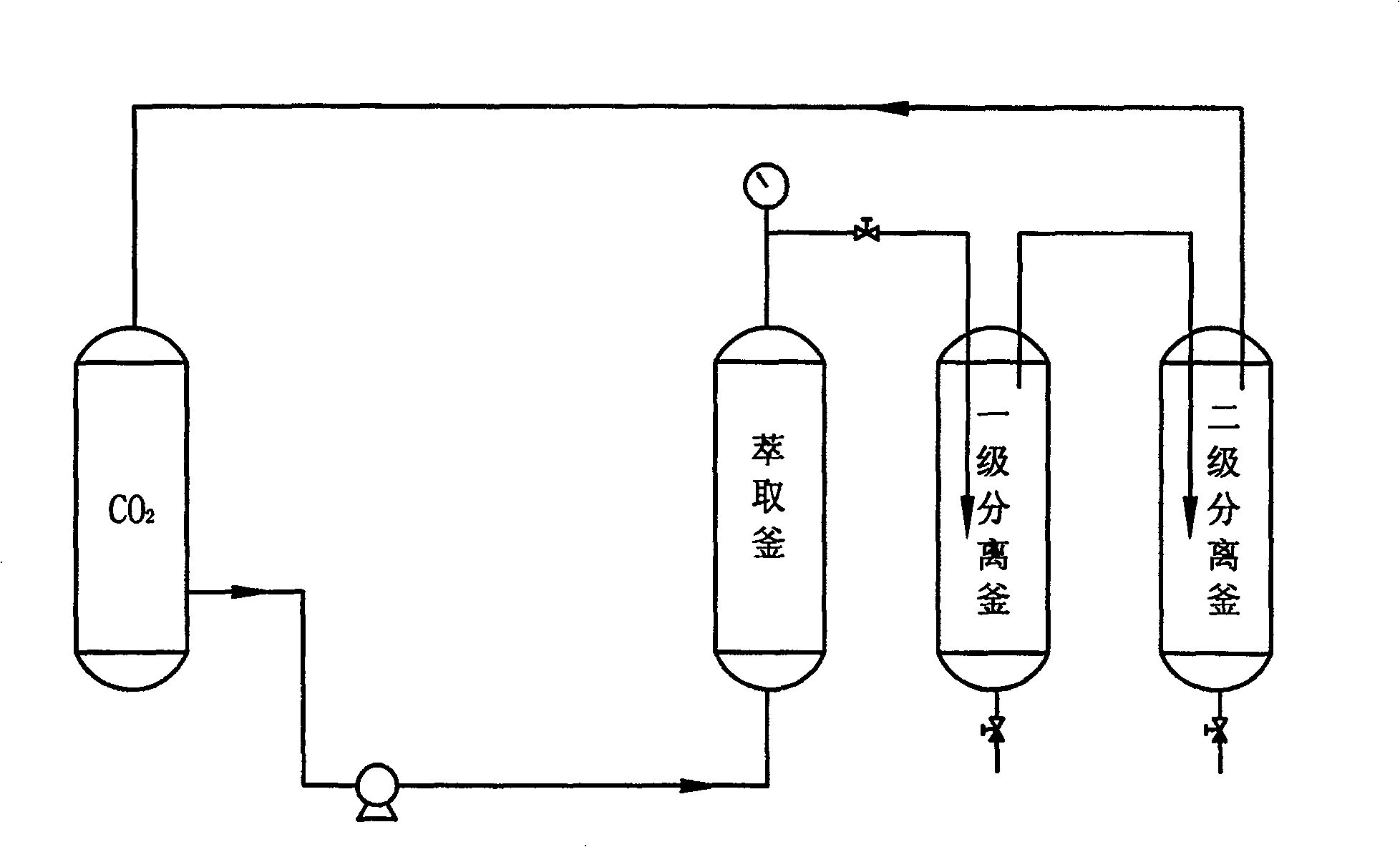 Method for extracting allium sativum oil and allium sativum polyose from garlic by supercritical CO2