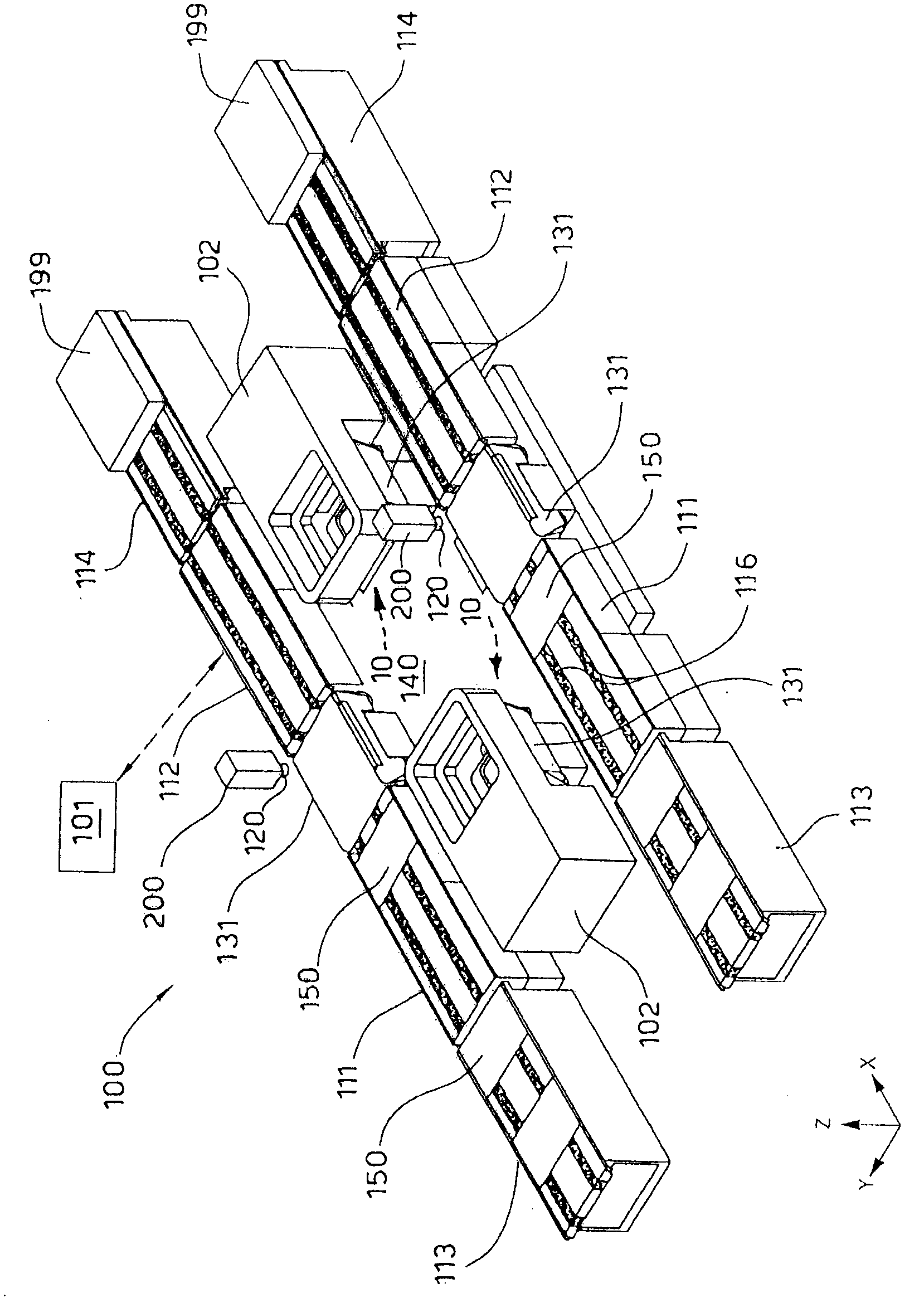 Blade for silk-screen printing on a substrate