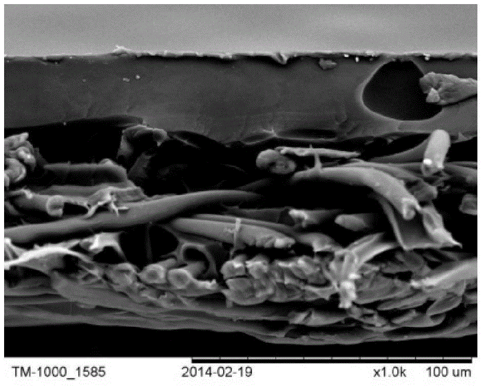 Acid, alkali and organic solvent resisting diaphragm material, and preparation method and application thereof