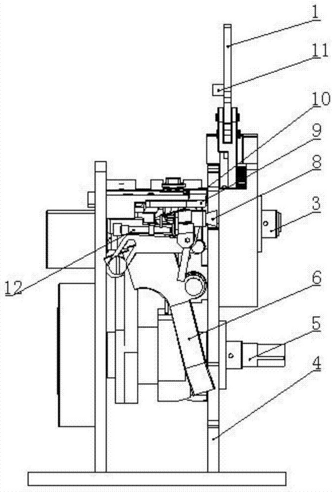 Bean vermicelli winding and binding mechanism and processing method thereof