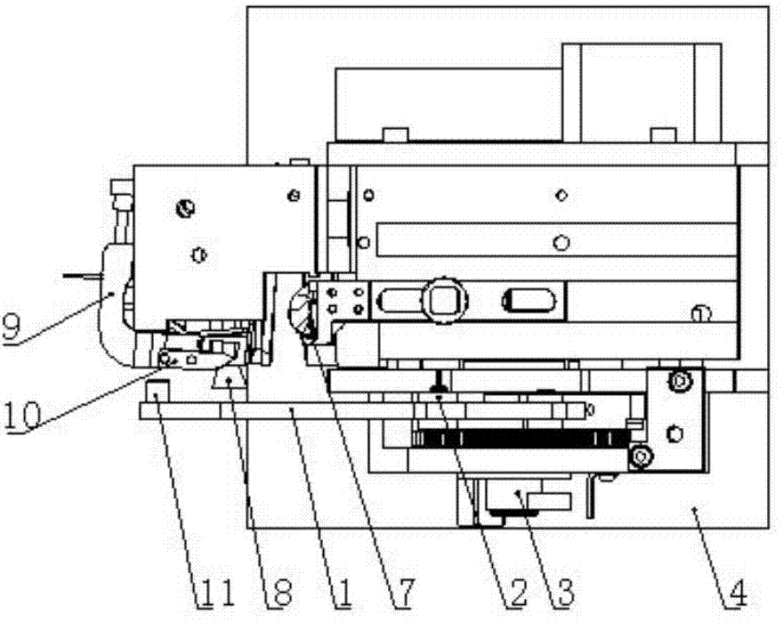 Bean vermicelli winding and binding mechanism and processing method thereof