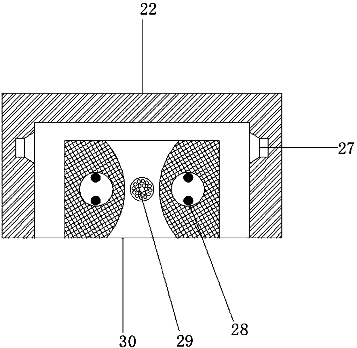 Intelligent mattress capable of adjusting temperature