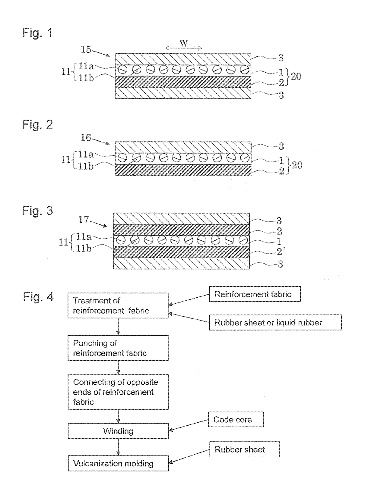 Endless flat belt and method for manufacturing the same