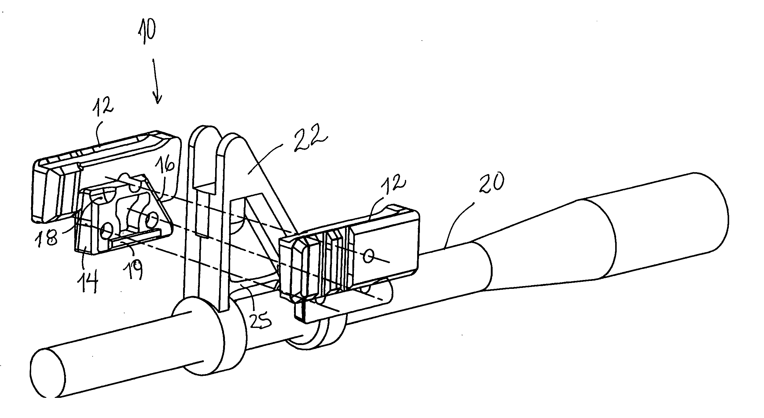 Rail connector and method