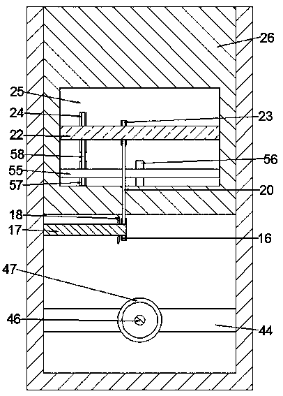 Bottle mouth cork packaging device for filling medicine