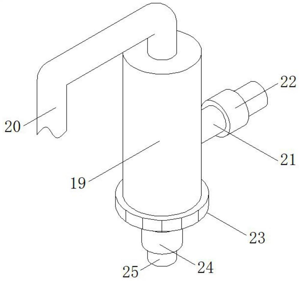 Pressure swing adsorption nitrogen-making device with centralized pollution discharge function