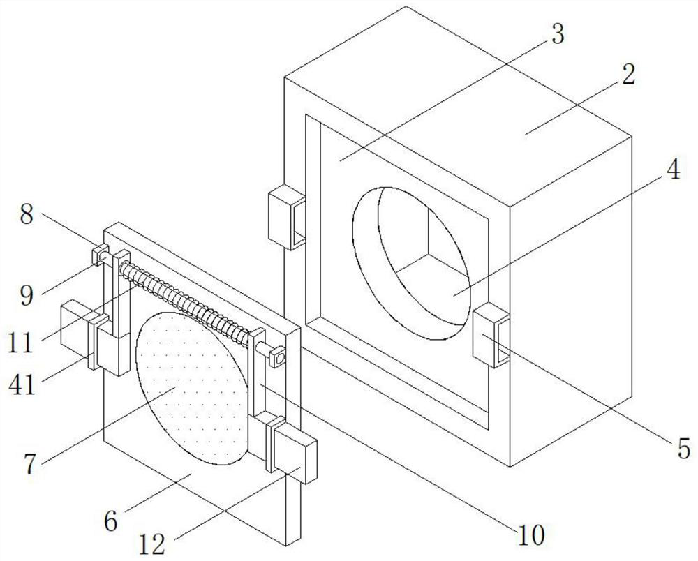 Pressure swing adsorption nitrogen-making device with centralized pollution discharge function