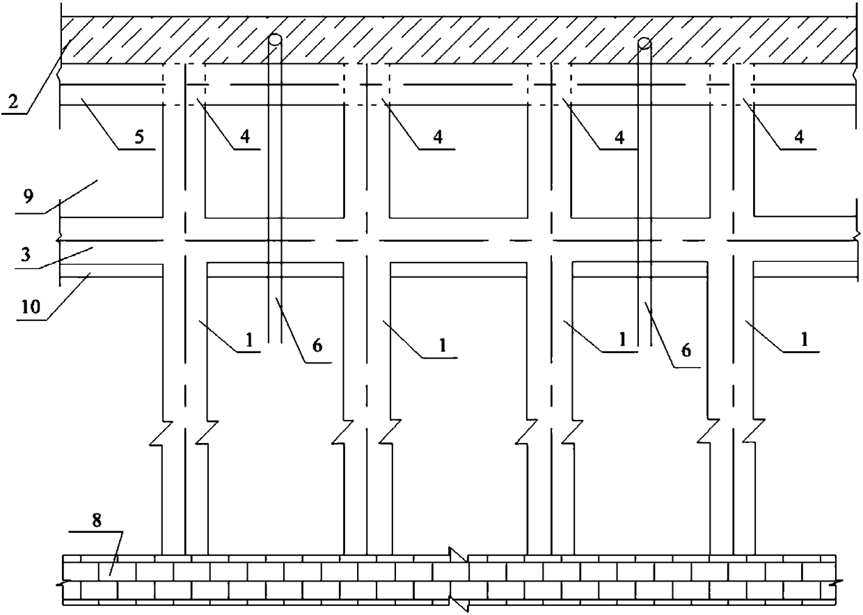 Basement reinforcement system of heavy-duty railway tunnel in water-rich soft stratum and construction method thereof