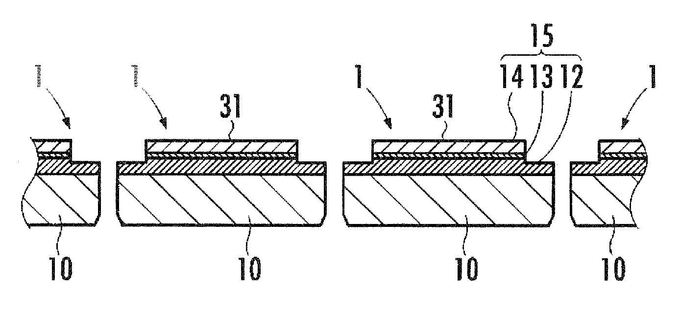 Semiconductor light emitting element and method for manufacturing the same