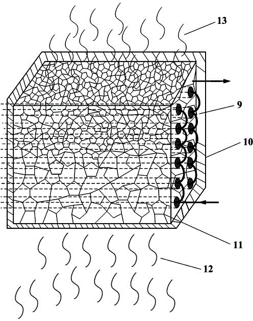 Electric chromium plating waste gas purification system and method