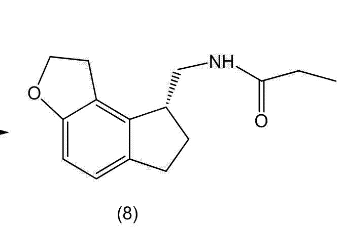 Preparation method and intermediate of ramelteon