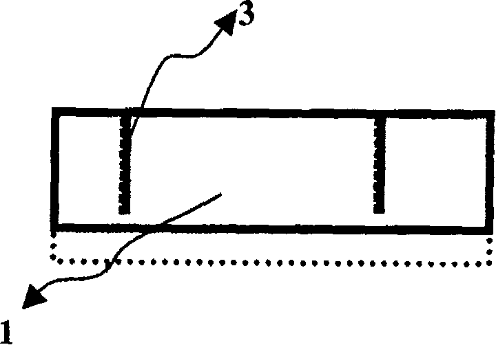 Surface polishing method for protective side edge of group II-VI semiconductor material