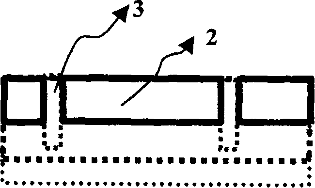 Surface polishing method for protective side edge of group II-VI semiconductor material