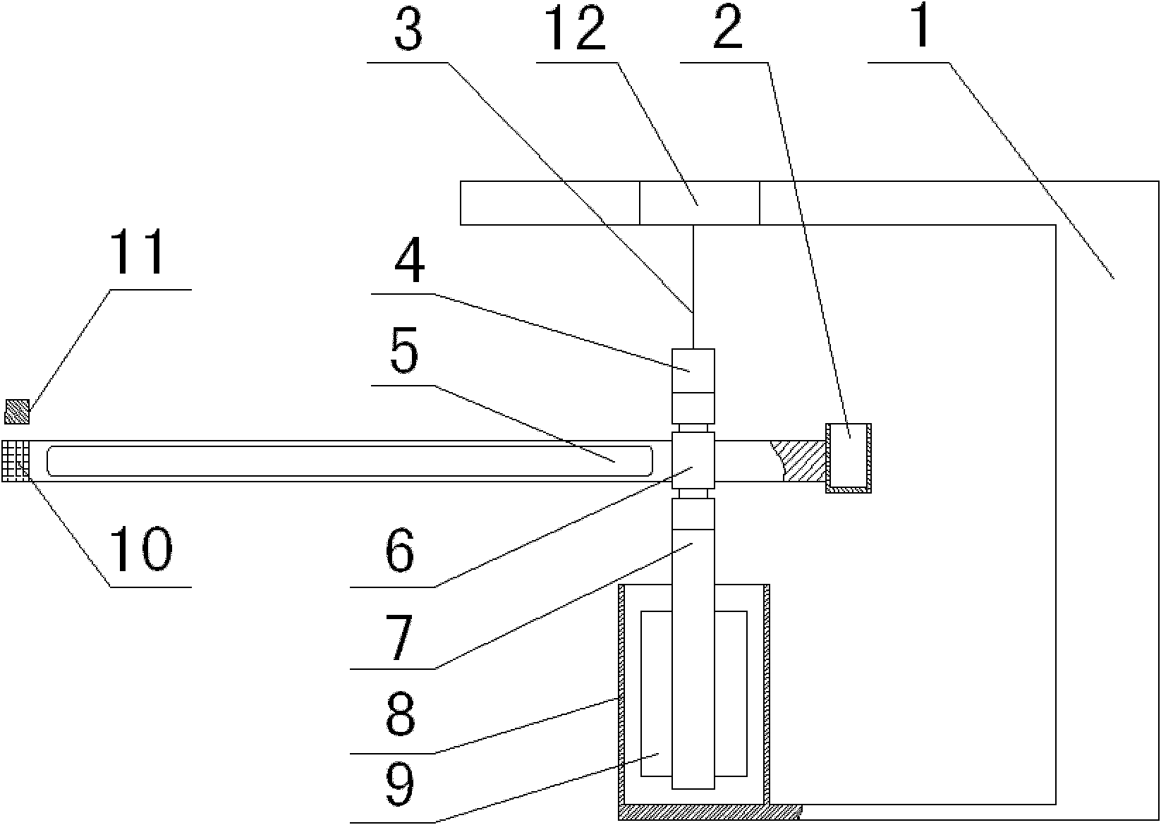 Torsional high-accuracy micro-thrust measuring system