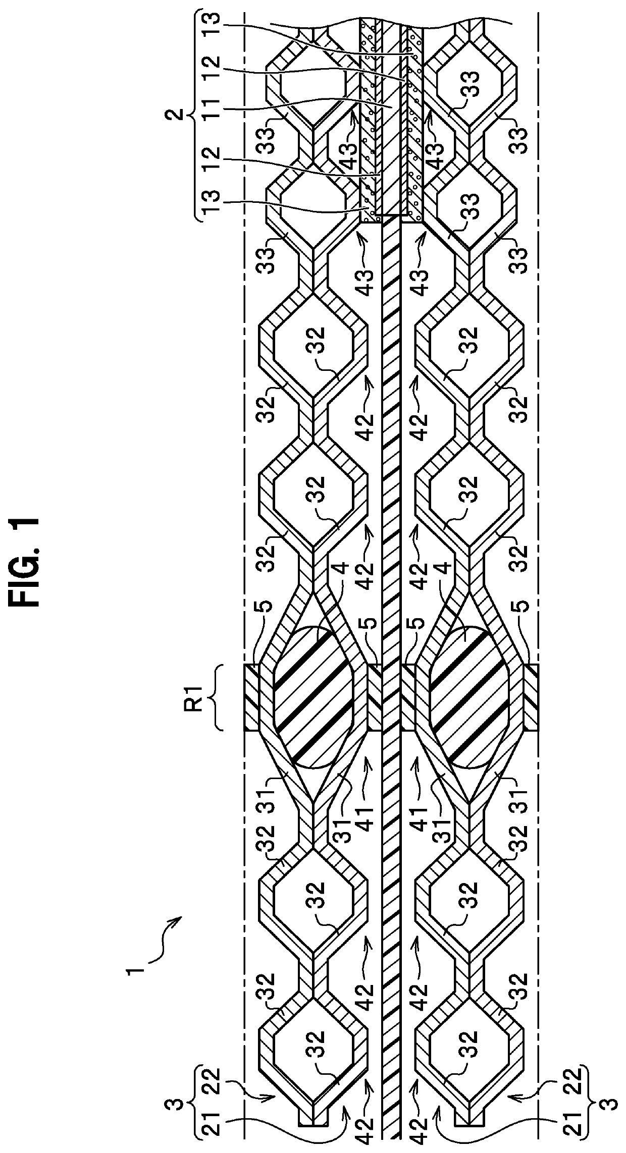 Separator assembly used for fuel cell