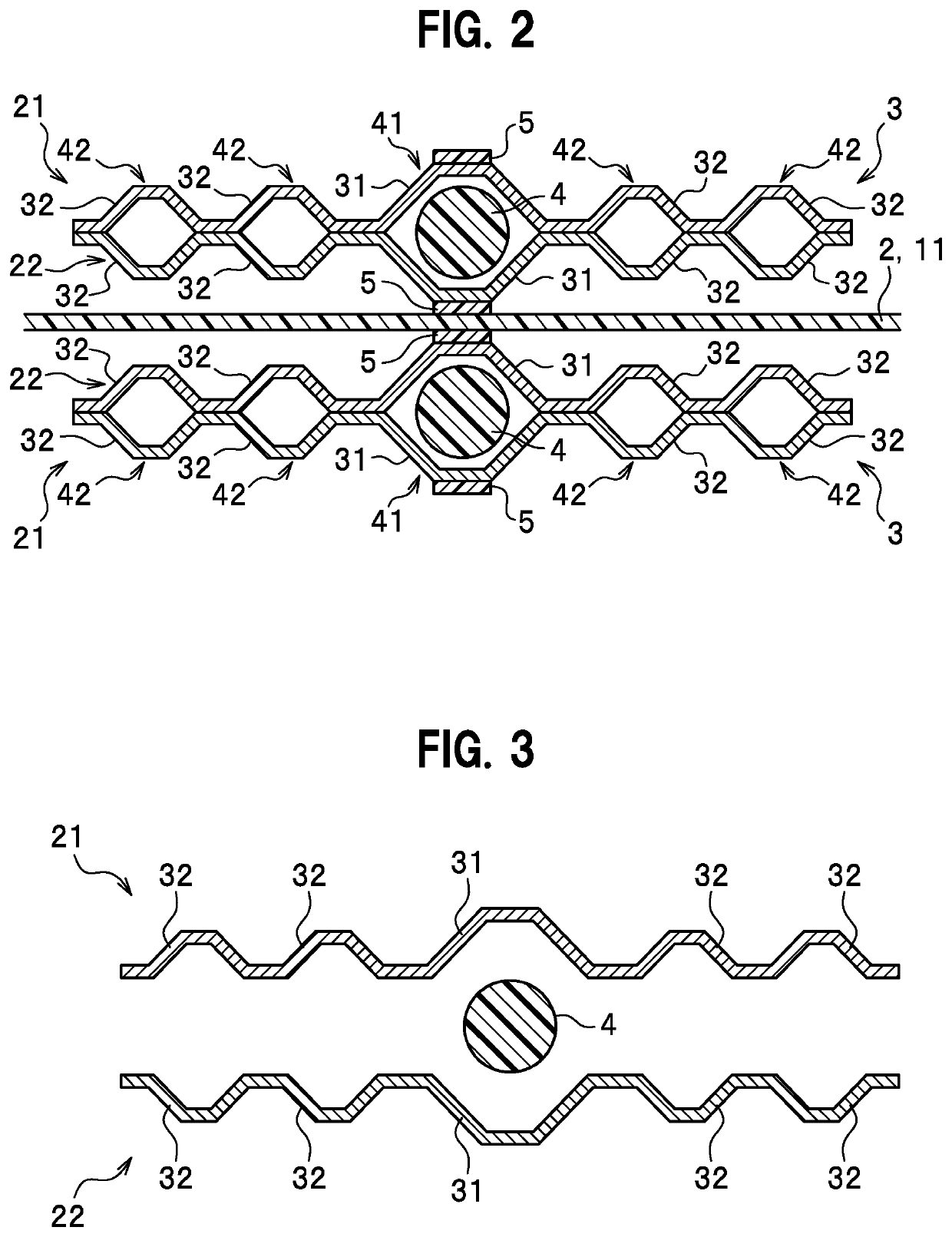 Separator assembly used for fuel cell