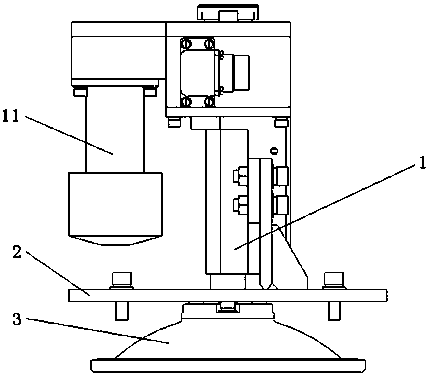 A spring-charged air duct valve for sealing