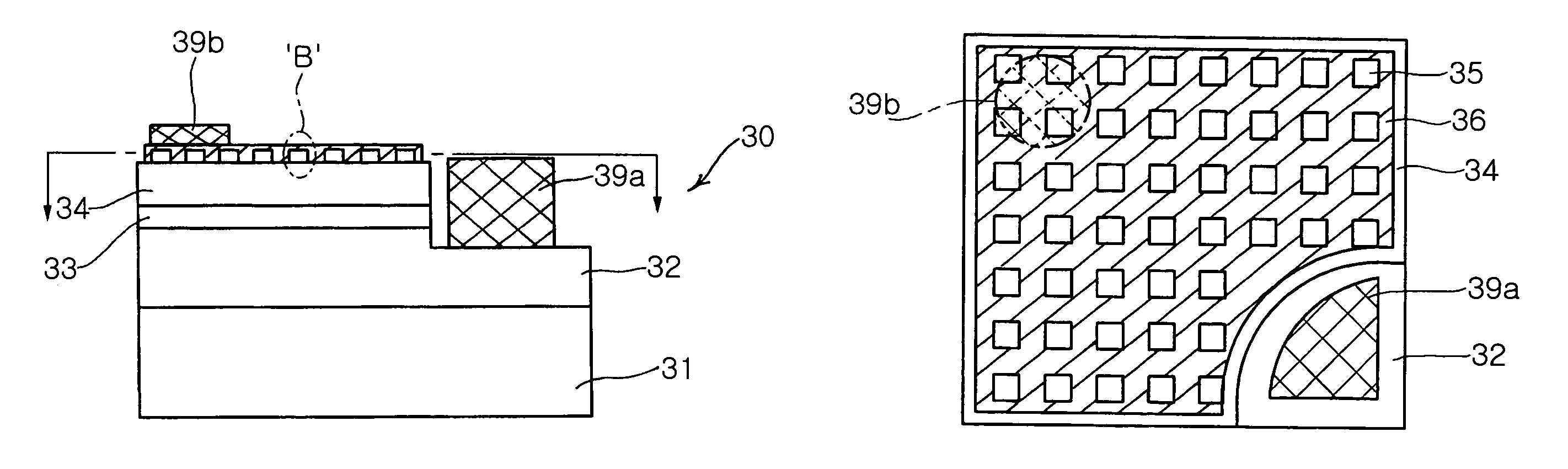 Flip chip type nitride semiconductor light-emitting diode