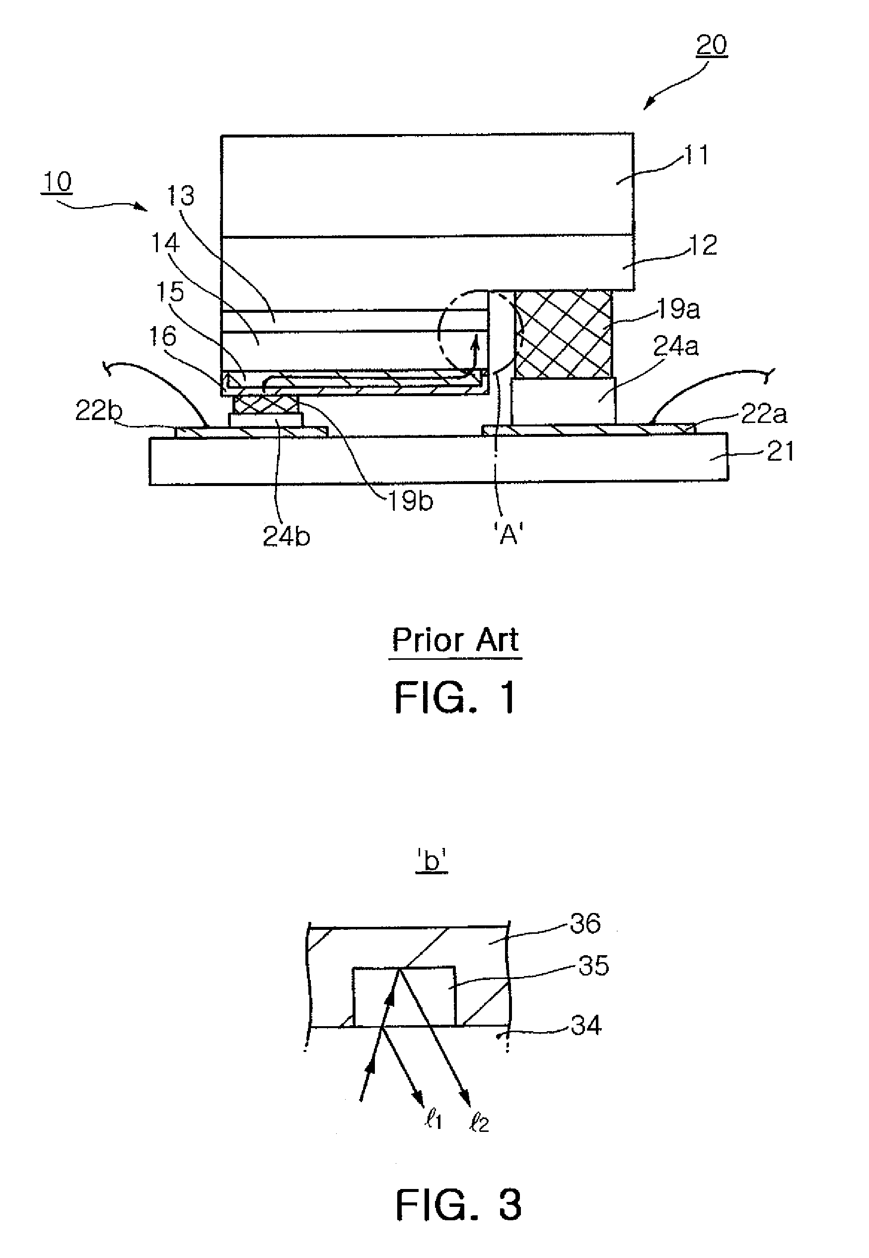 Flip chip type nitride semiconductor light-emitting diode