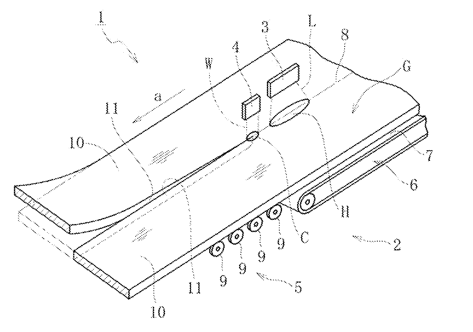 Cleaving method for a glass film