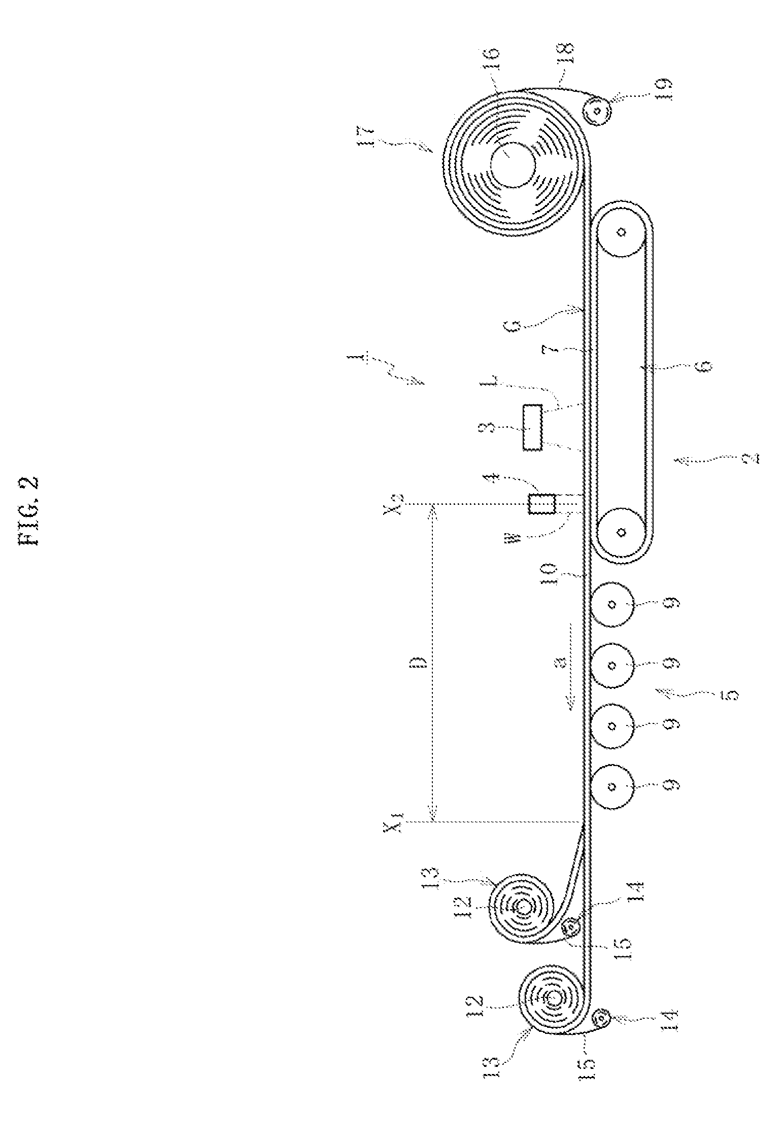 Cleaving method for a glass film