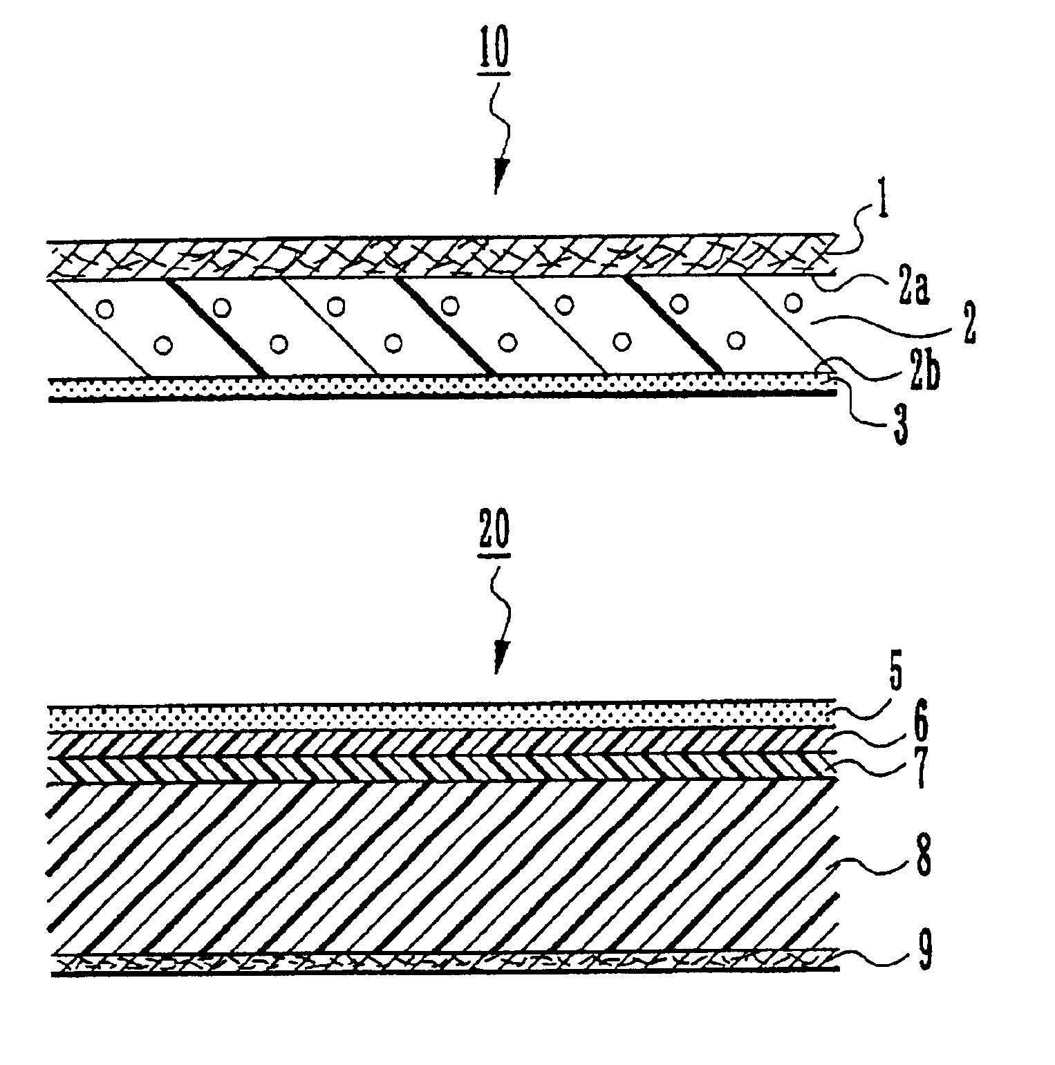 Formed lining for vehicle and method for manufacturing the same