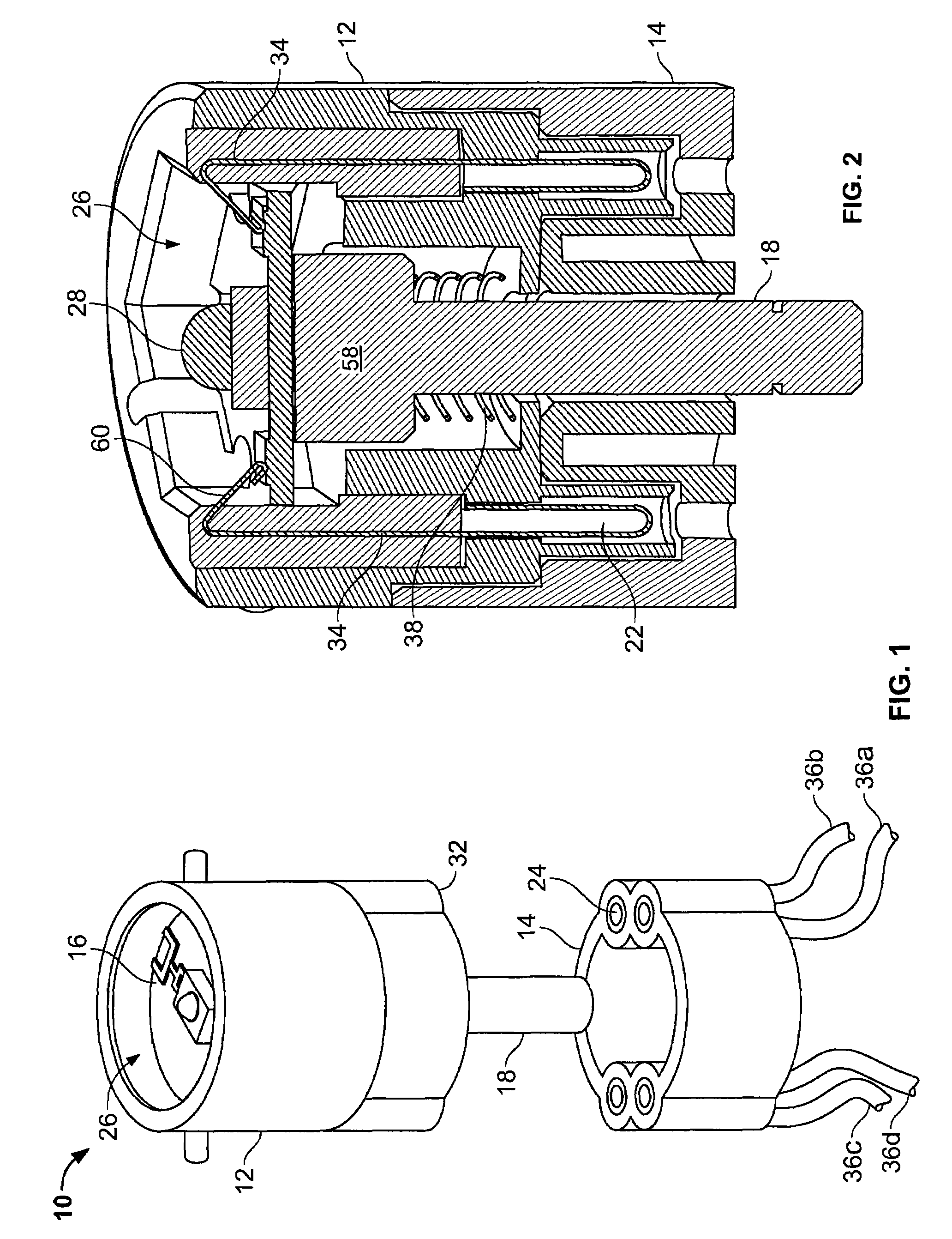 LED connector assembly with heat sink