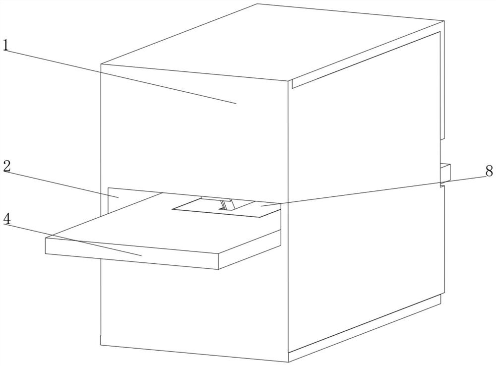 Metal plate surface grinding and cutting integrated device