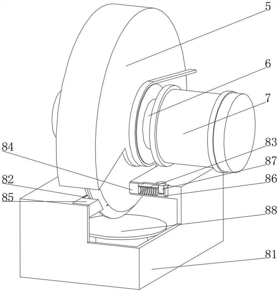 Metal plate surface grinding and cutting integrated device