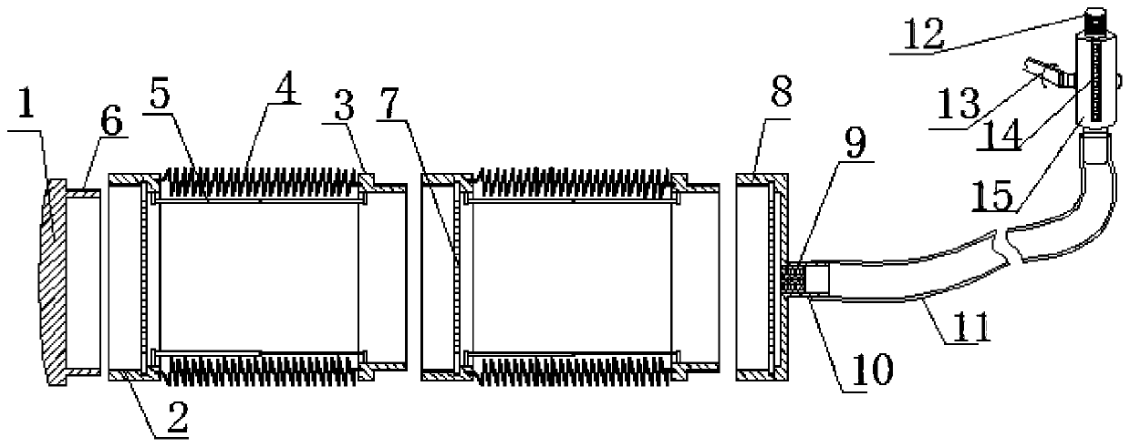 Household dust remover cleaning device