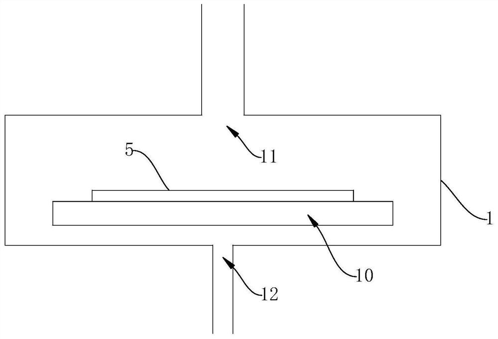 Thin film drying method, thin film drying device, and device including thin film