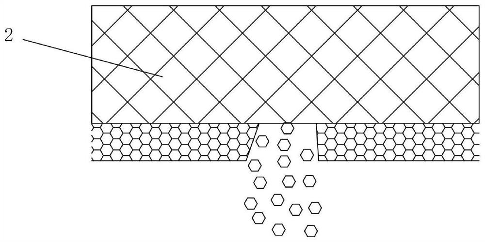 A multi-mechanism combined belt sticky removal device