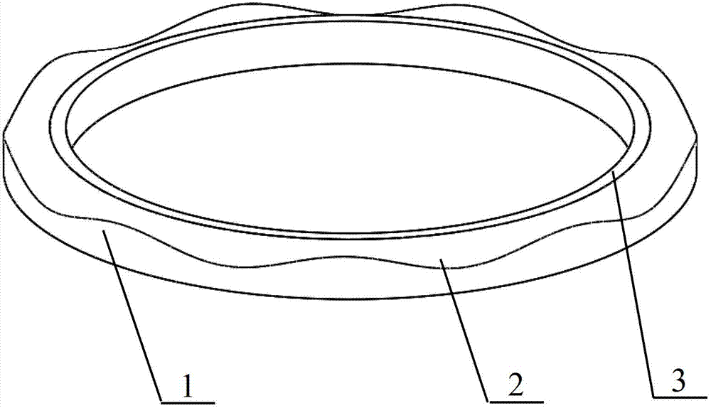 Method for grinding sealing ring