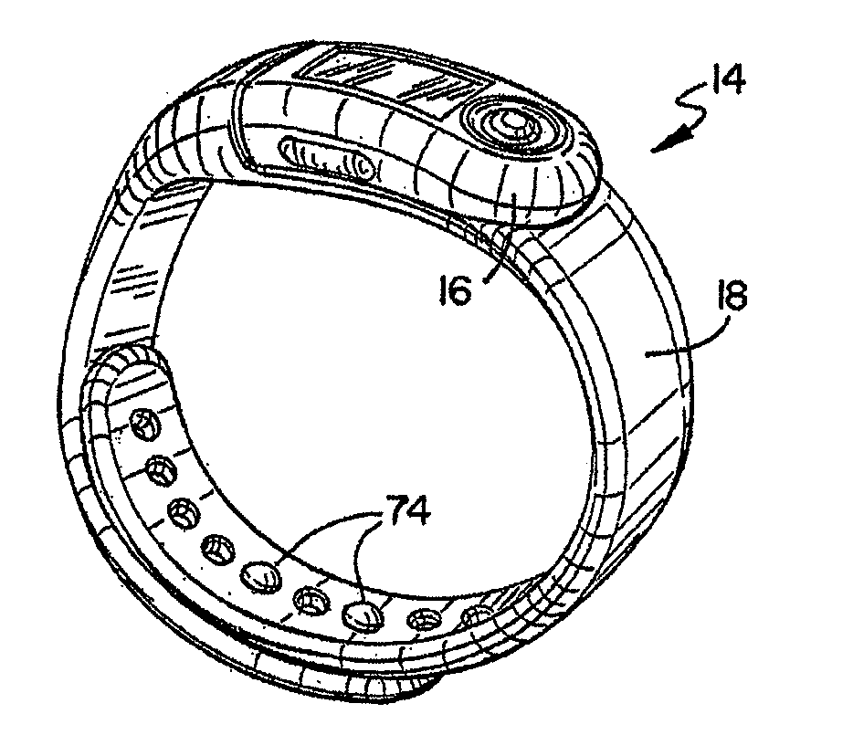 Wearable Device Assembly Having Athletic Functionality