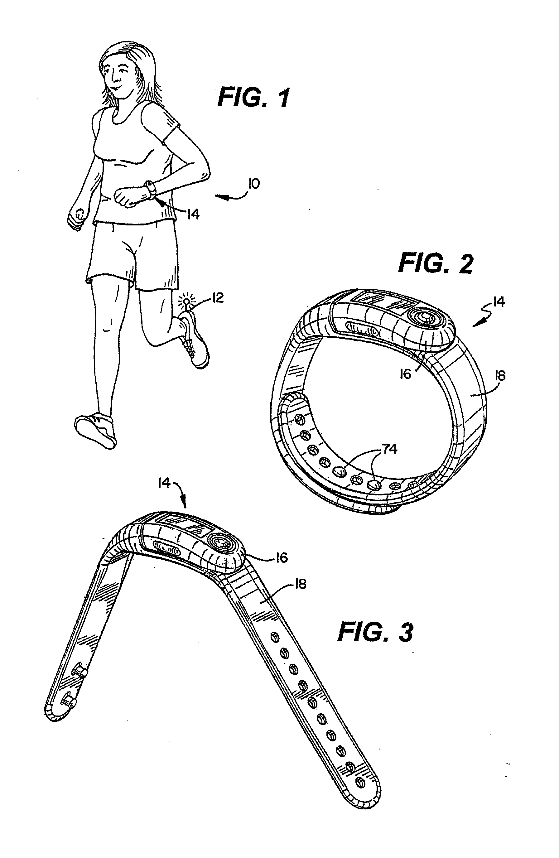 Wearable Device Assembly Having Athletic Functionality