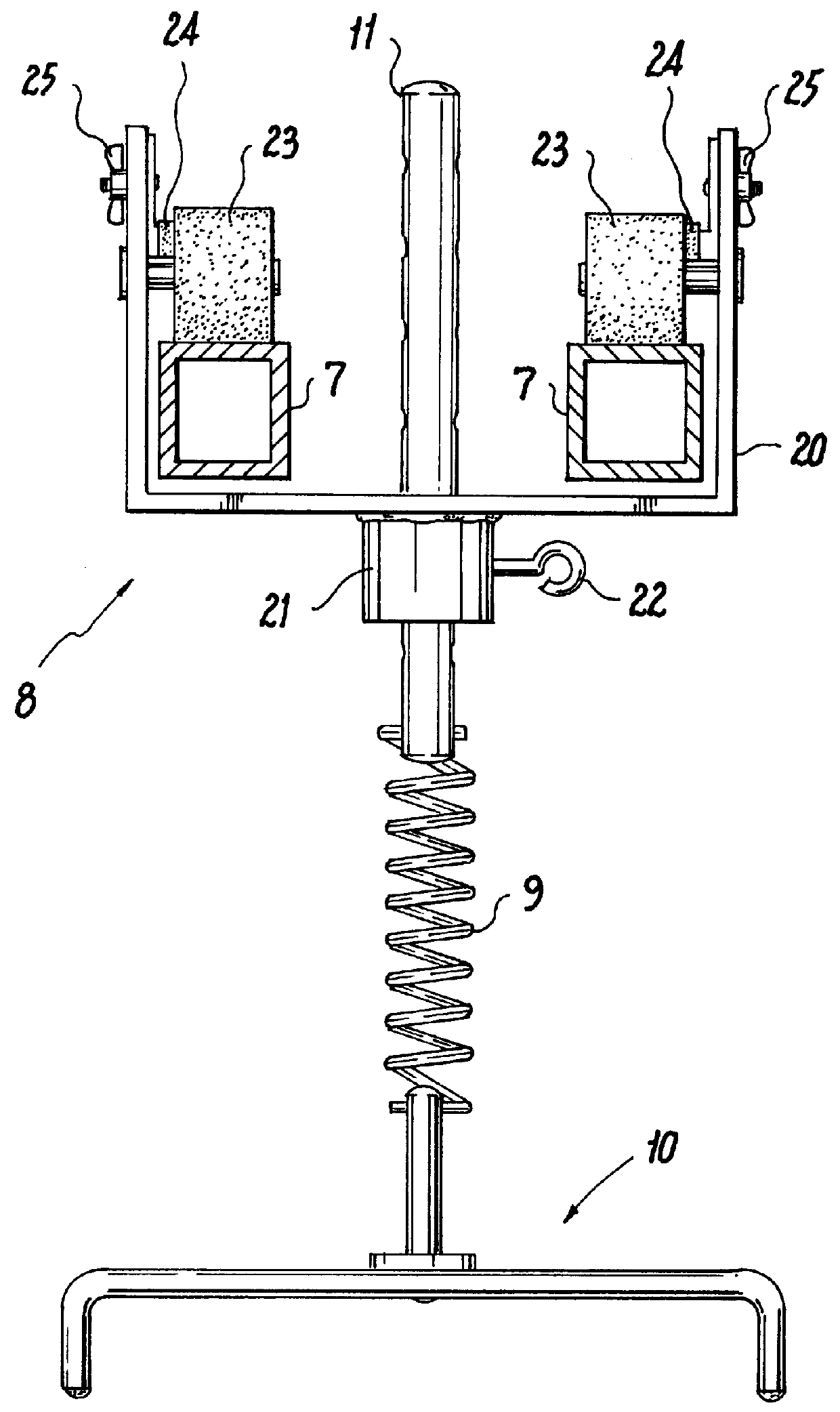 Method and apparatus to exercise developmentally delayed persons