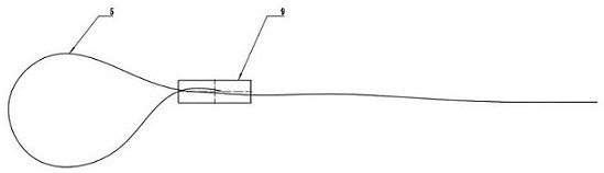 Anti-storm elbow for deepwater net cage