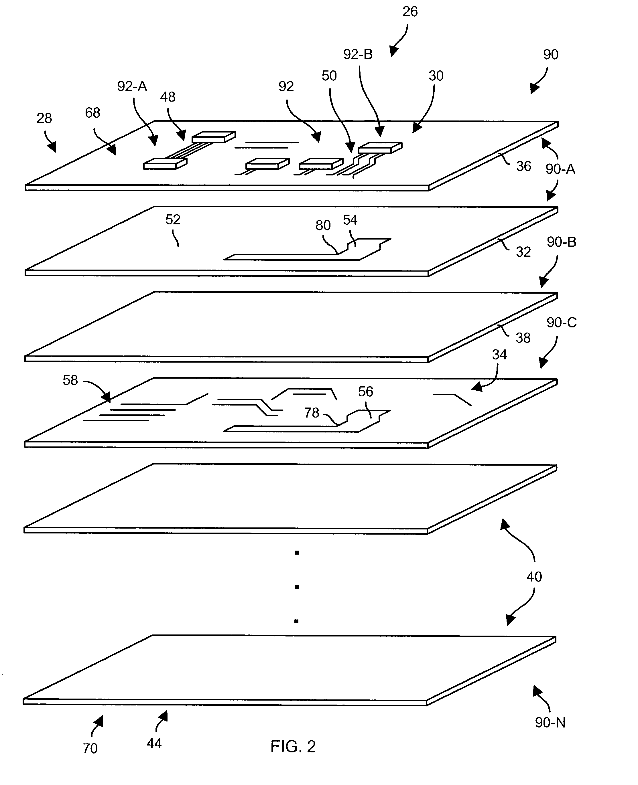 Techniques for making a circuit board with improved impedance characteristics