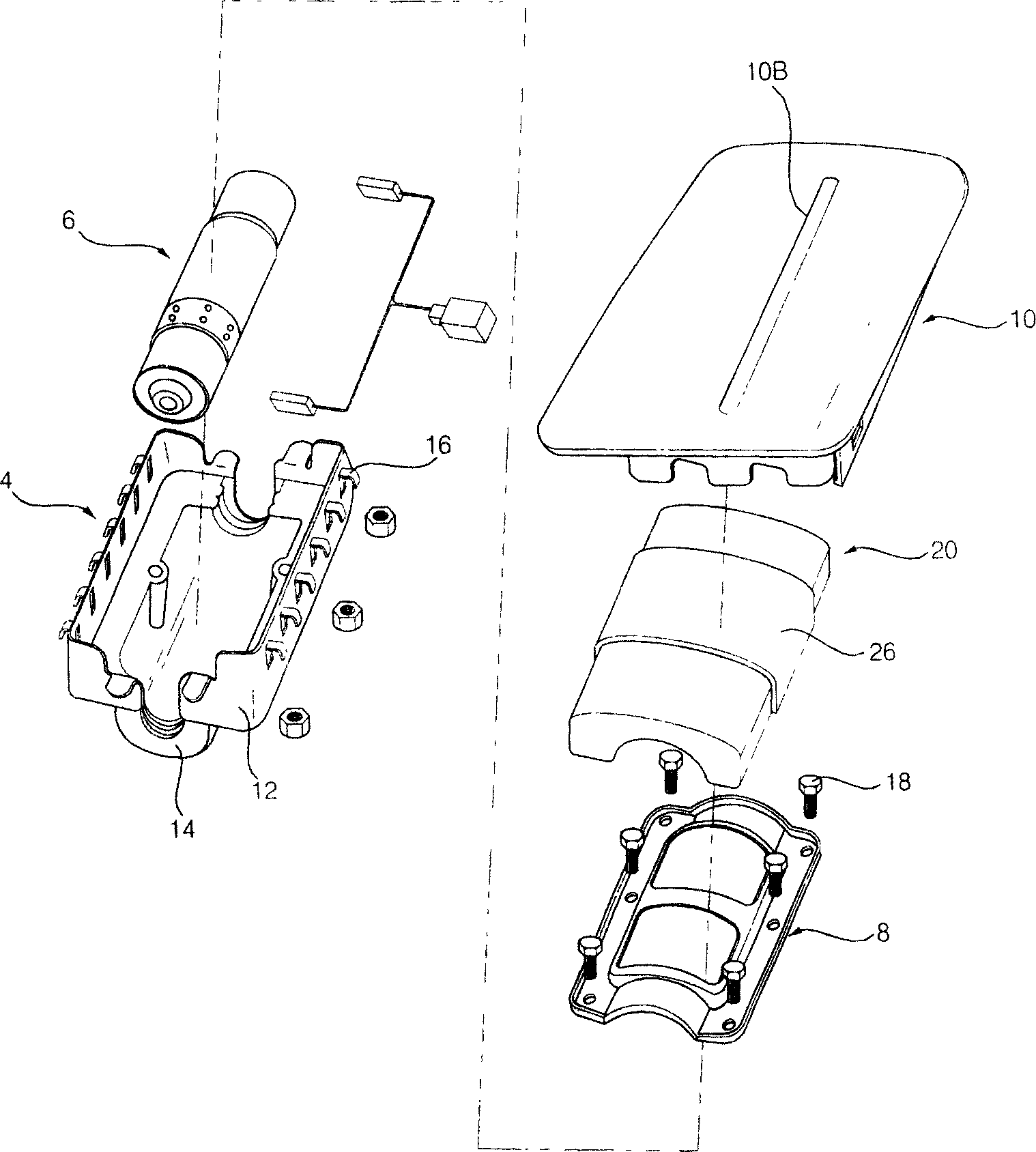 Cushion of air bag apparatus