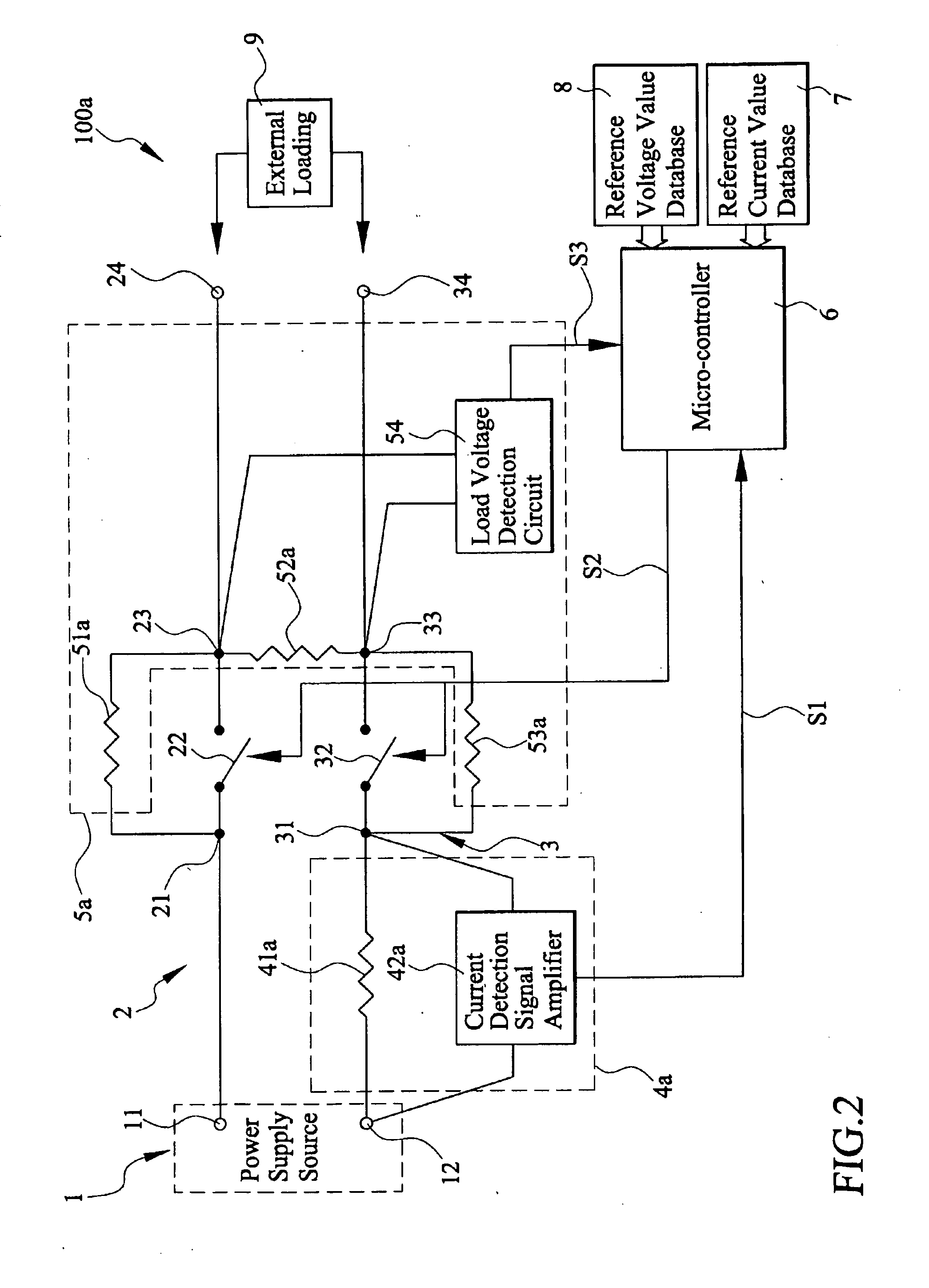 Electrical load status detection and control device