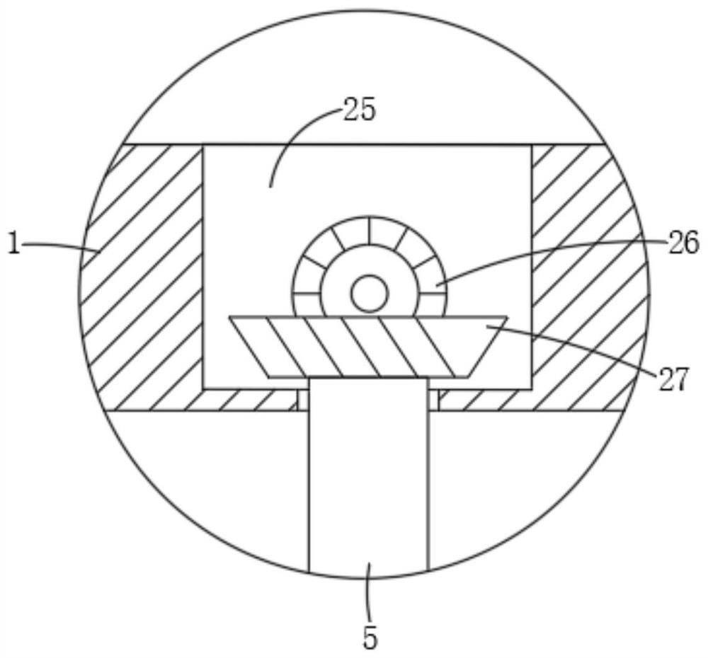 Concrete floor pouring vehicle for building construction