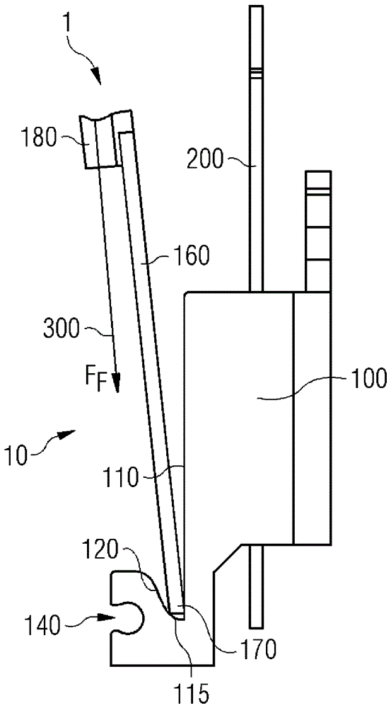 Rotary armature support mechanism for magnetic release