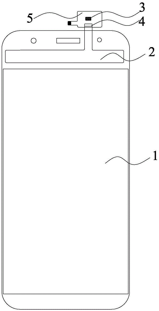 GF single-layer multi-touch frameless touch screen and preparation process thereof