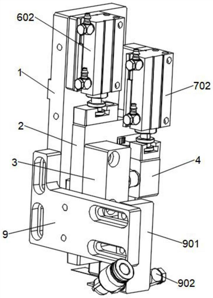 Automatic film tearing mechanism based on products for production